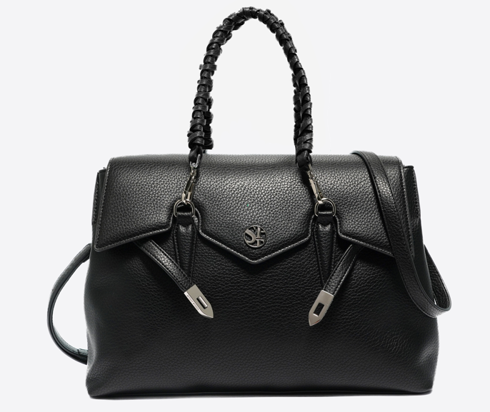 Secret Pon Pon Borsa a mano/Tracolla Quiny Large Black