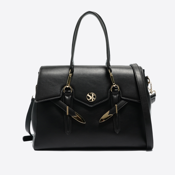 Secret Pon Pon Borsa a mano/Tracolla Yalis Medium Black
