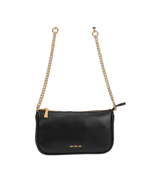 Gio Cellini Borsa a Spalla/Tracolla Nera MM113