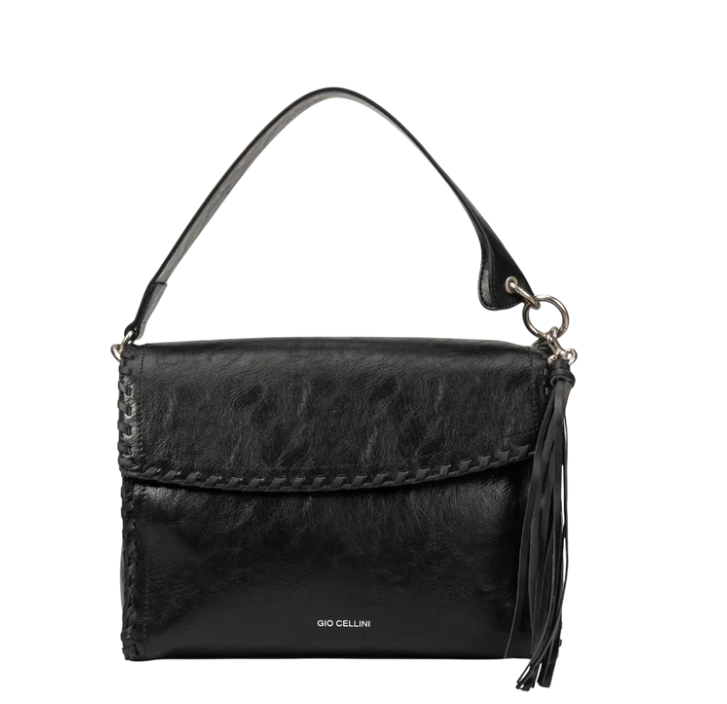 Gio Cellini Borsa A Spalla/Tracolla Nera GG098