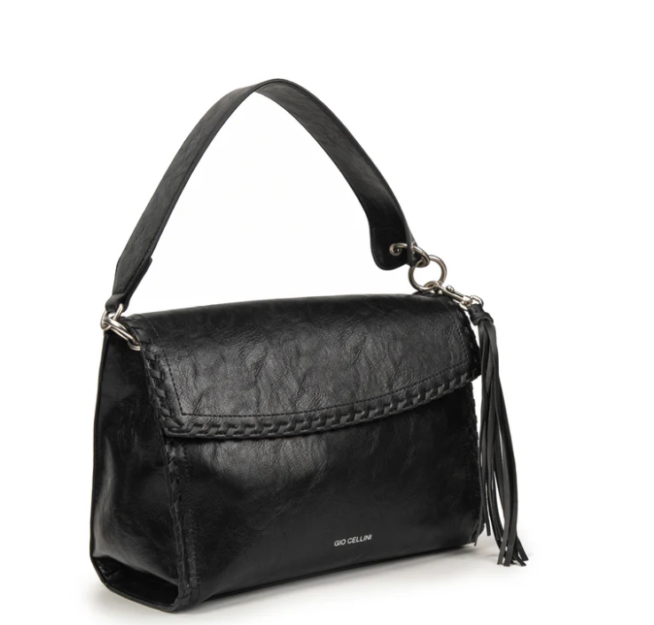 Gio Cellini Borsa A Spalla/Tracolla Nera GG098