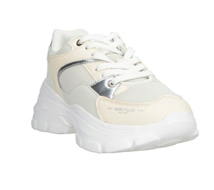 Marc Ellis Scarpe Wanda 302 Off White/Silver