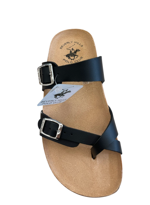 Beverly Hills Polo Club Ciabatta Alta Sandy 101 Black