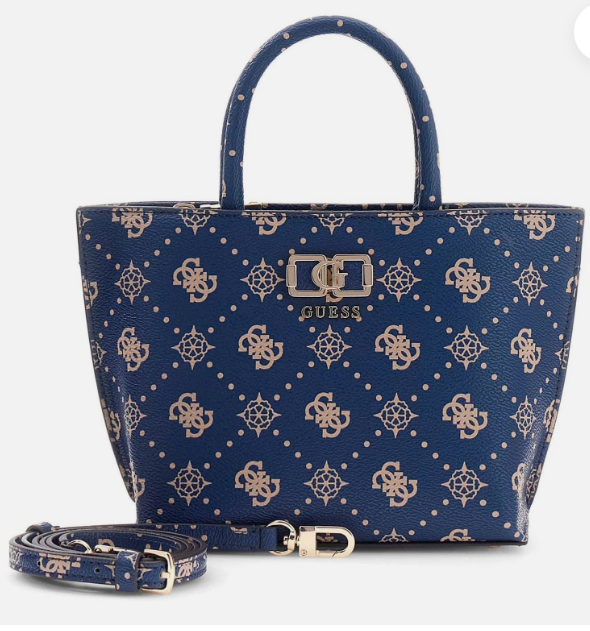 Guess Borsa a Spalla Navy Logo Emelie Logo Mini GP992875