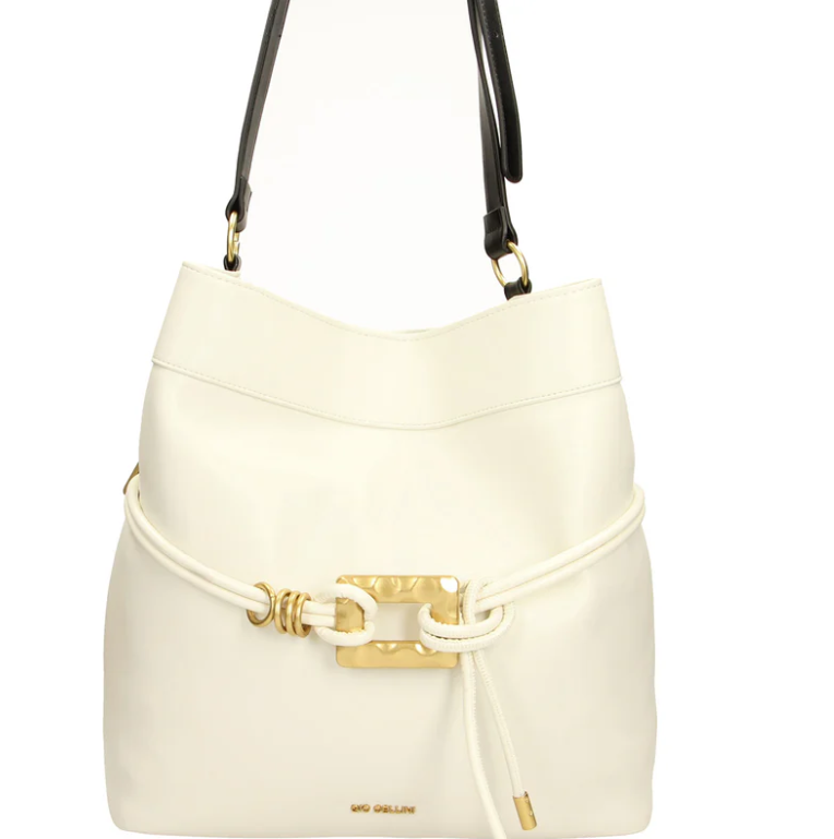 Gio Cellini Borsa a Spalla/Tracolla Bianca MM111