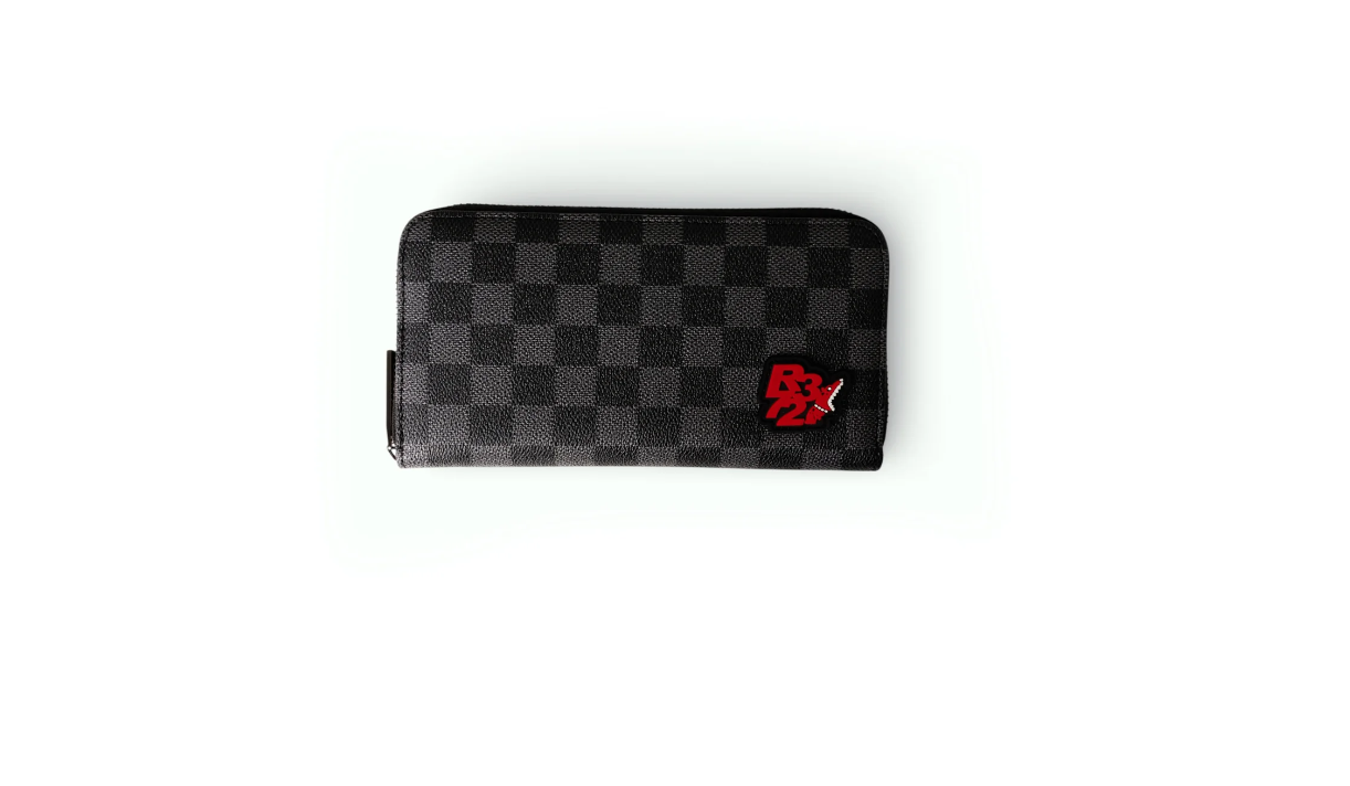 R372/W002 Portafoglio Wallet Black