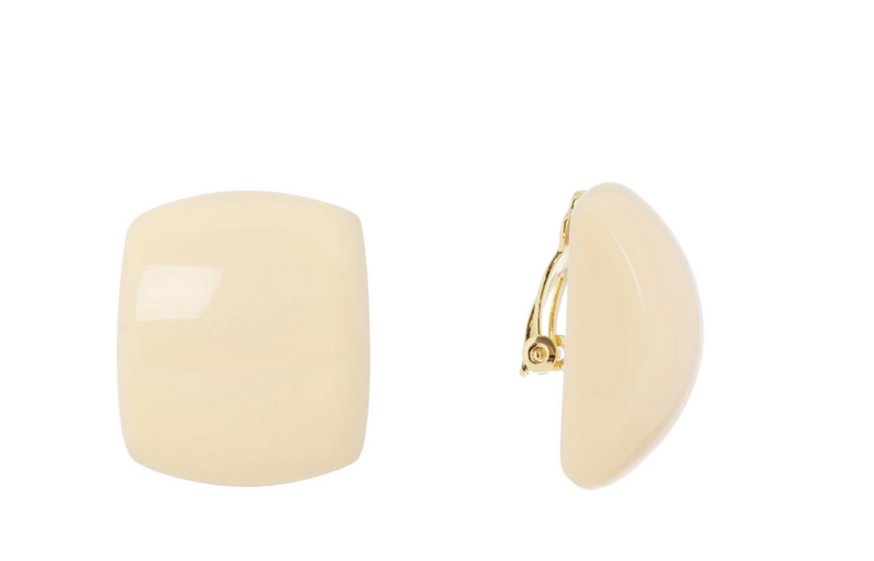 Sodini Bijoux Orecchini a cilindretto largo Vieste - Avorio 852305