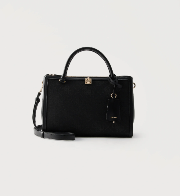 Guess Borsa a Mano/Tracolla Audrey Logo Black Logo JG975507