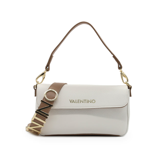 Mario Valentino Alexia Borsa VBS5A804 Baguette Bianco/Cuoio
