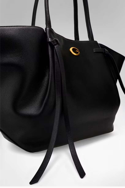GUESS Borsa A Mano In Pelle Nera Allegra BG223723