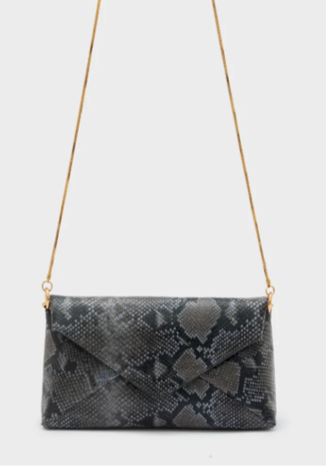 Nali' Borsa Noir Clutch Snake Blu ARBS0050