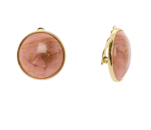 Sodini Orecchini cabochon tondo Harper - Rosa 853060X