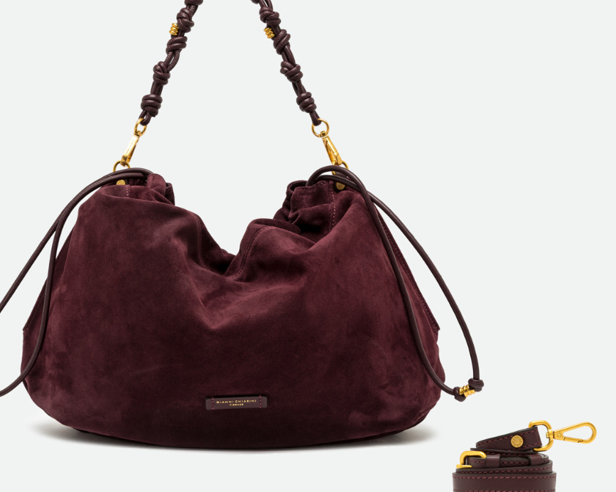 Gianni Chiarini Firenze Borsa a Mano Morgana Amarone 8057145783123