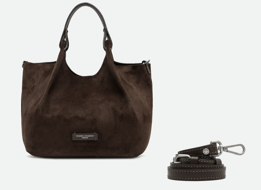 Gianni Chiarini Firenza Borsa Dua Moka Piccola 8057145779447