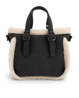 Icon Borsa a Mano + Tracolla Nera Piccola ICBS28A02