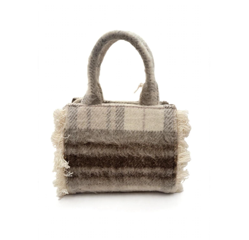 Marc Ellis Buby Plaid S Dark Beige