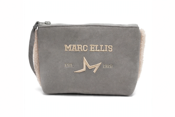 Marc Ellis Pochette Buby Buckskin C Grigia
