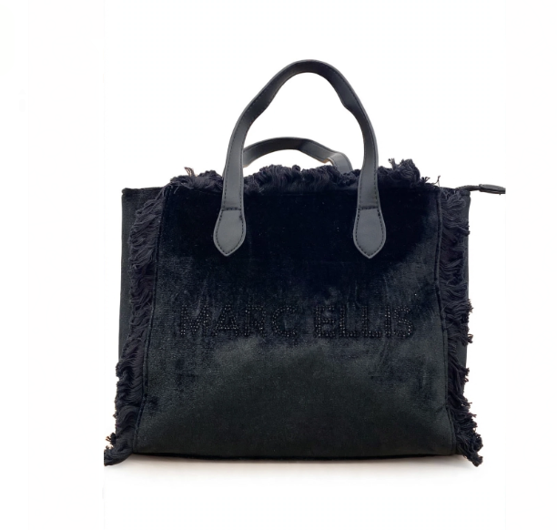 Marc Ellis Buby Chenille M + Tracolla Nera
