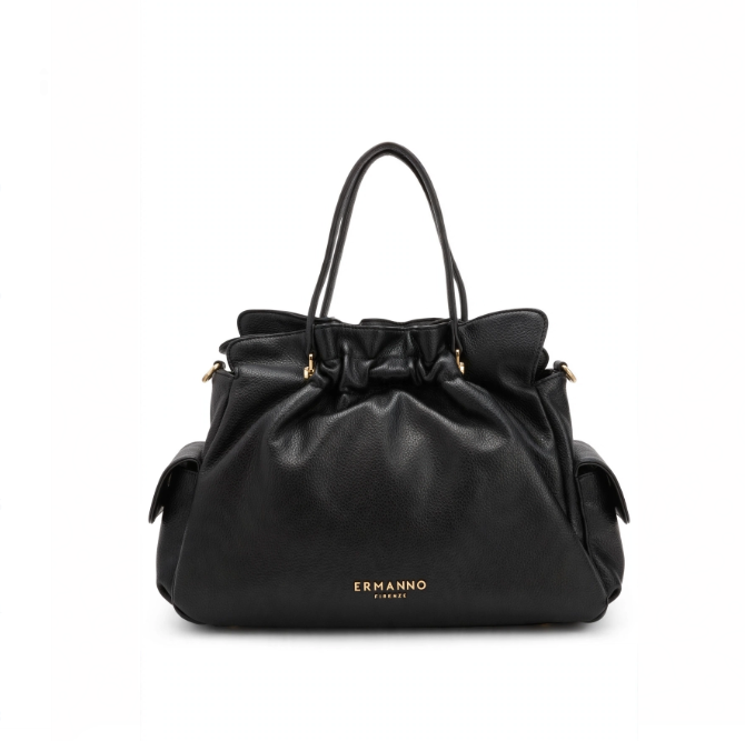 Ermanno Scervino Large Double Handle New Octavia Nera