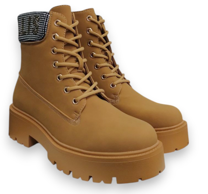 Marc Ellis Scarpe Sandy9002-FW25 Yellow-Camel