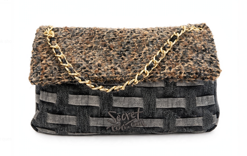 Secret Pon-Pon Ysobel Boucle' Black Multi