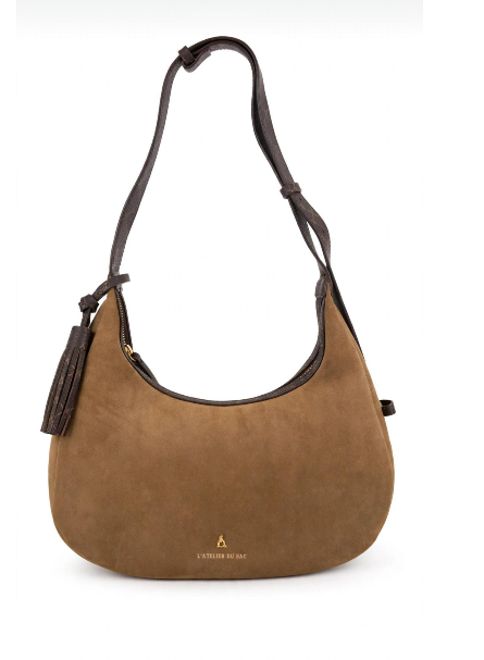L'Atelier Du Sac Borsa a Spalla Adelle 20559 Camel