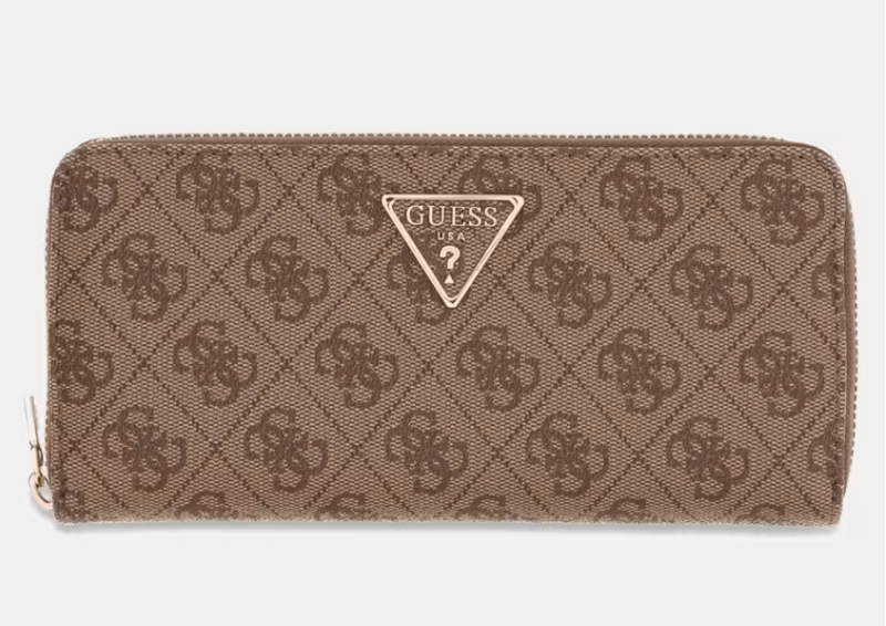 Guess Portafoglio Laurel Latte Logo SG7459146