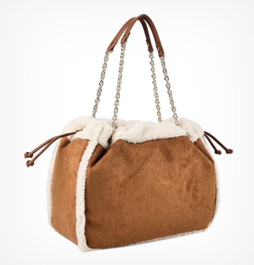 Mario Valentino Borsa Max Cuoio/Ecru VBSABT01_453