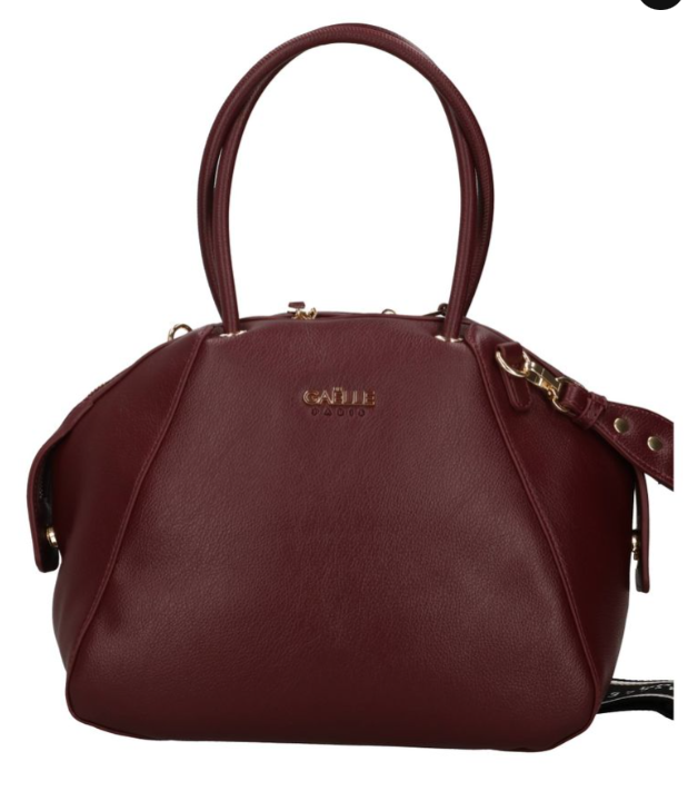 Gaelle Maxi Duffle Banda Logo GAACW03270 Vino