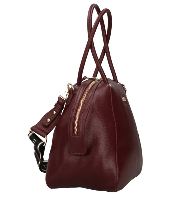 Gaelle Maxi Duffle Banda Logo GAACW03270 Vino