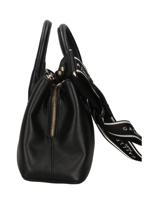 Gaelle Regular Tote Bag Banda Logo Nera GAACW03269