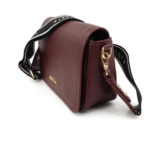 Gaelle Regular Shoulder Strap Banda Logo Vino GAACW03268