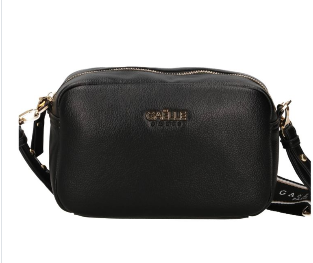 Gaelle Regular Camera Bag Banda Logata GAACW03267 Nera