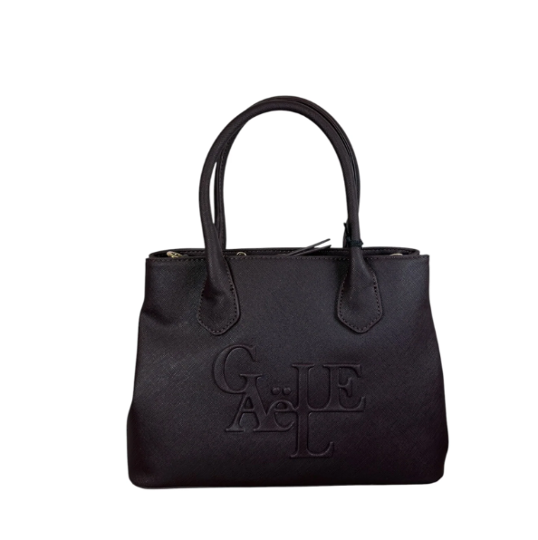 Gaelle Regular Hand BagMaxiLogo Saffiano GAACW03322 Nera