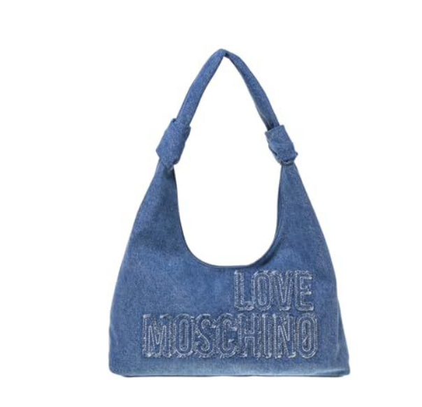 Love Moschino Borsa a Spalla in jeans