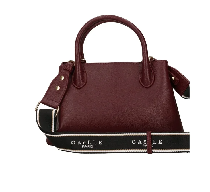 Gaelle Regular Tote Bag Banda Logo Vino GAACW03269