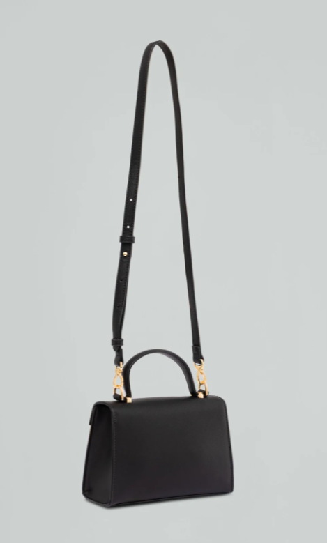 Gaelle Mini Hand Bag Essential Saffiano Nero GAACW03304