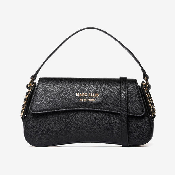 Marc Ellis Borsa A Mano Bouncy Bag Black/Gold