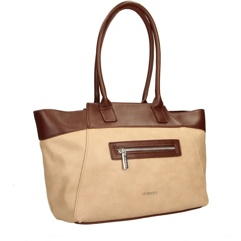 Vivienne D Maxi Bag Kylie Bicolor Testa Di Moro