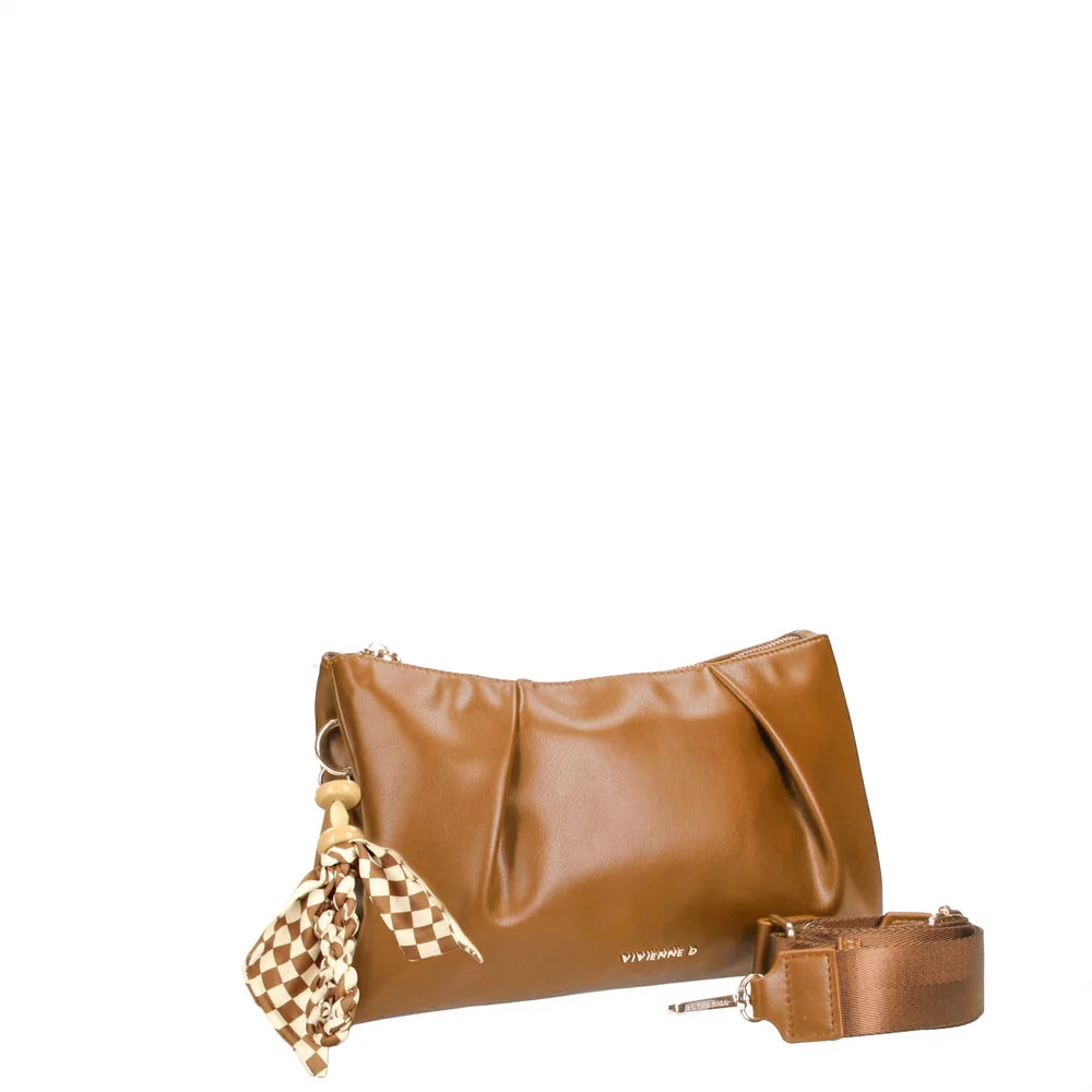 Vivienne D Borsa a Tracolla Kris Bloom Camel