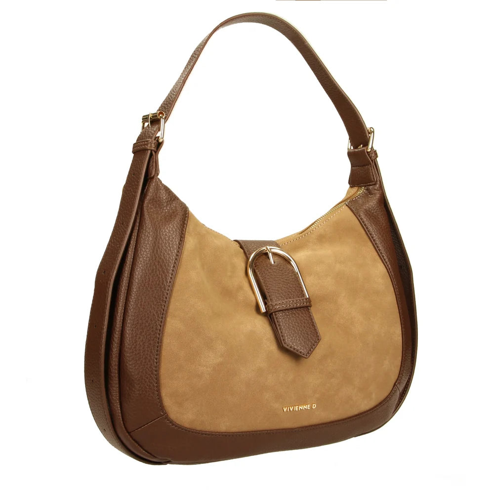 Vivienne D Borsa a Spalla Margot Moonlight Camel