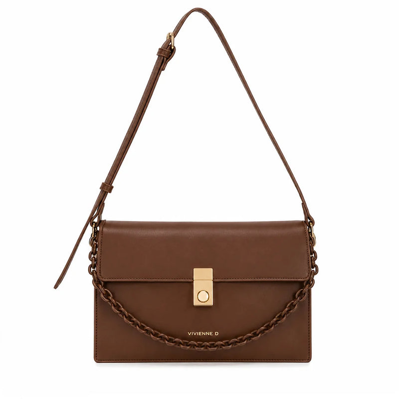 Vivienne D Borsa A Spalla Charlotte Pop Marrone