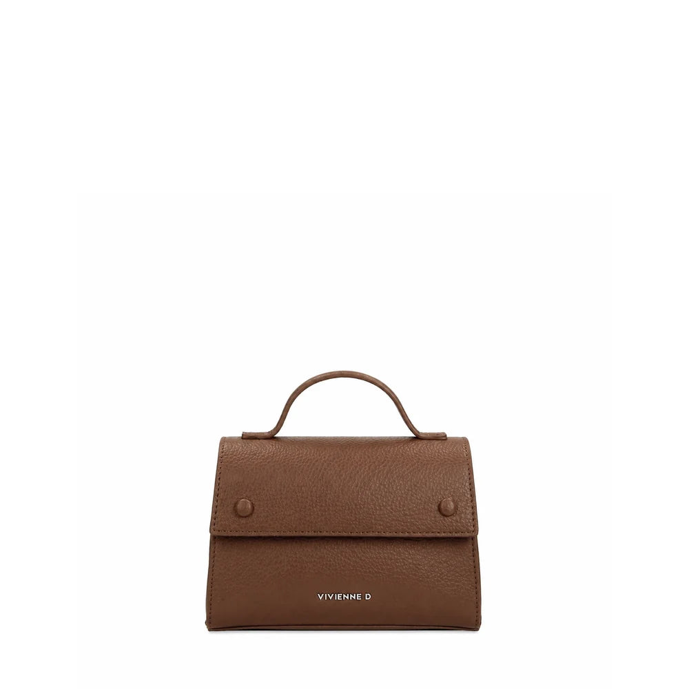 Vivienne D Borsa A Mano/Tracolla Mia Raven Cuoio
