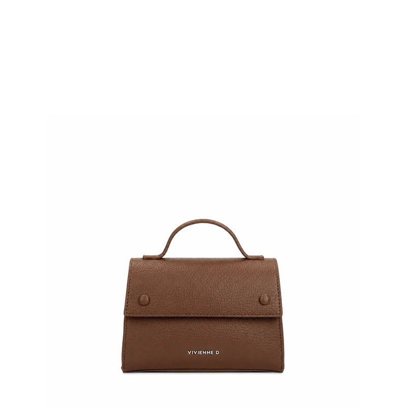 Vivienne D Borsa A Mano/Tracolla Mia Raven Cuoio