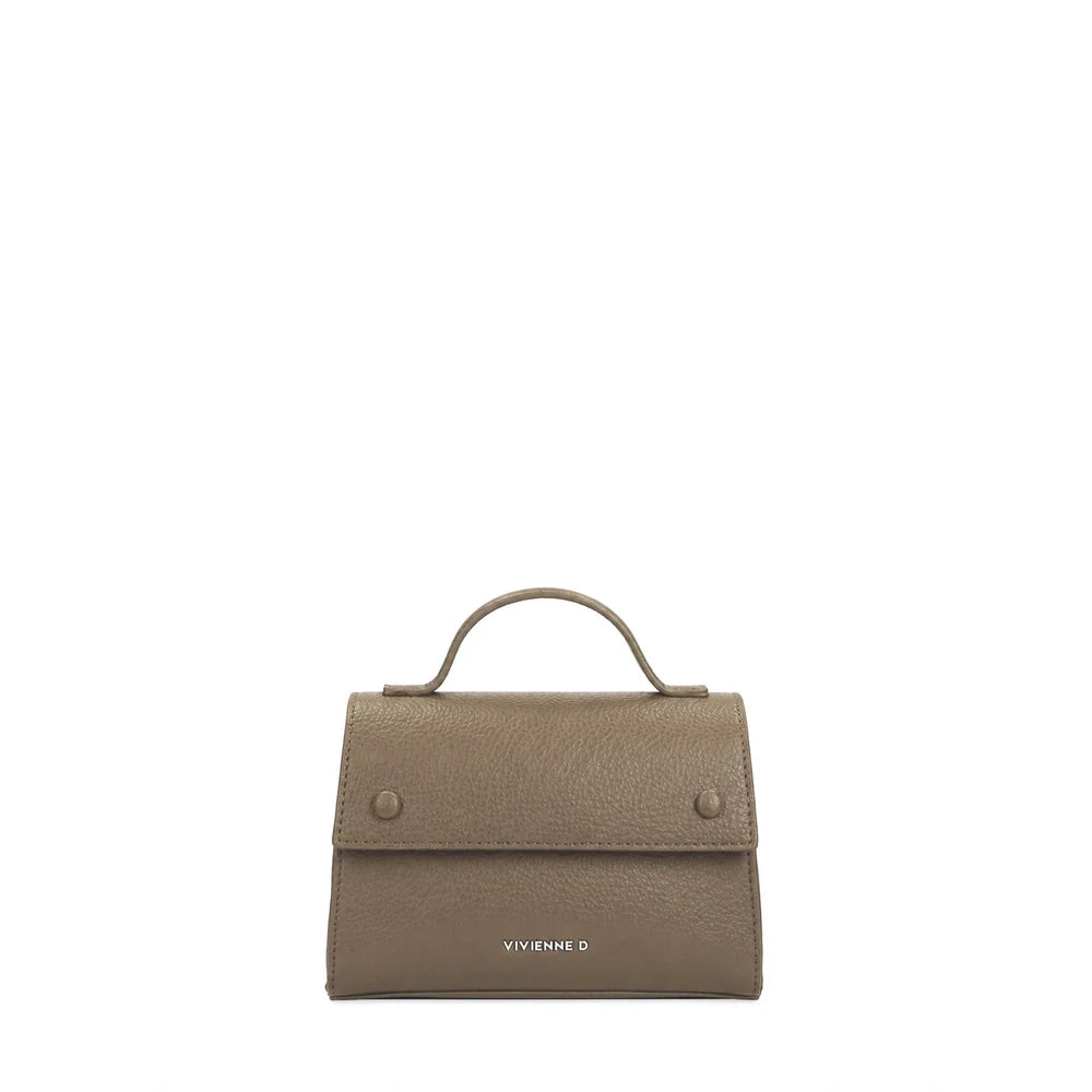 Vivienne D Borsa A Mano/Tracolla Mia Raven Fango