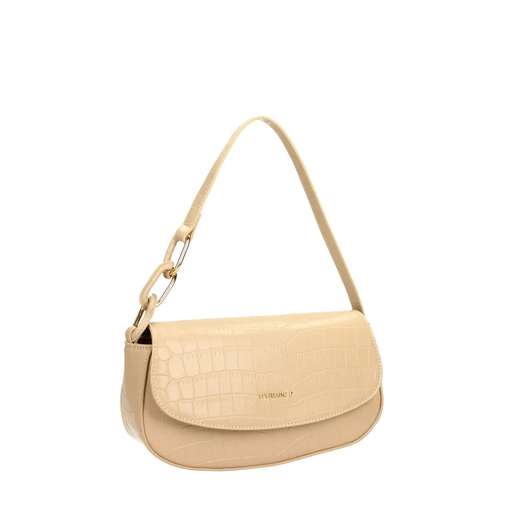 Vivienne D Mini Bag Ellie Ring Beige