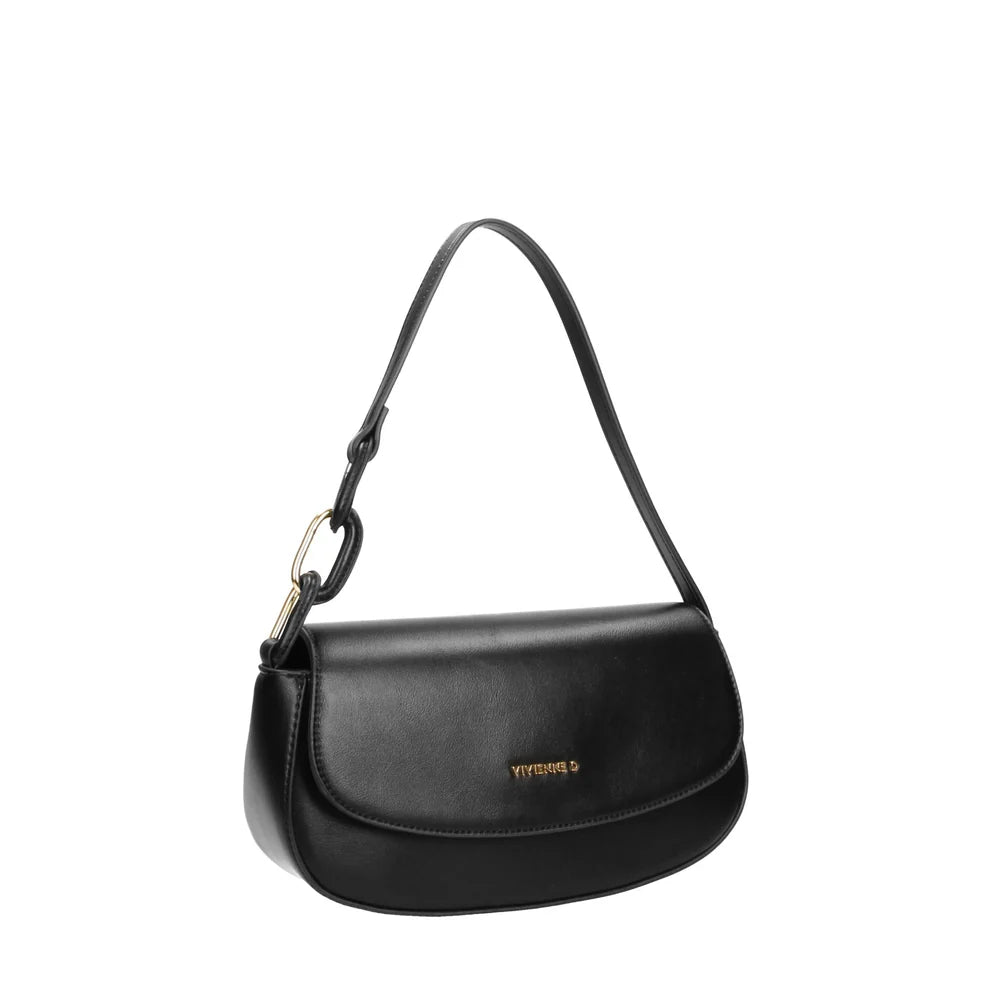 Vivienne D Mini Bag Ellie Ring Nero