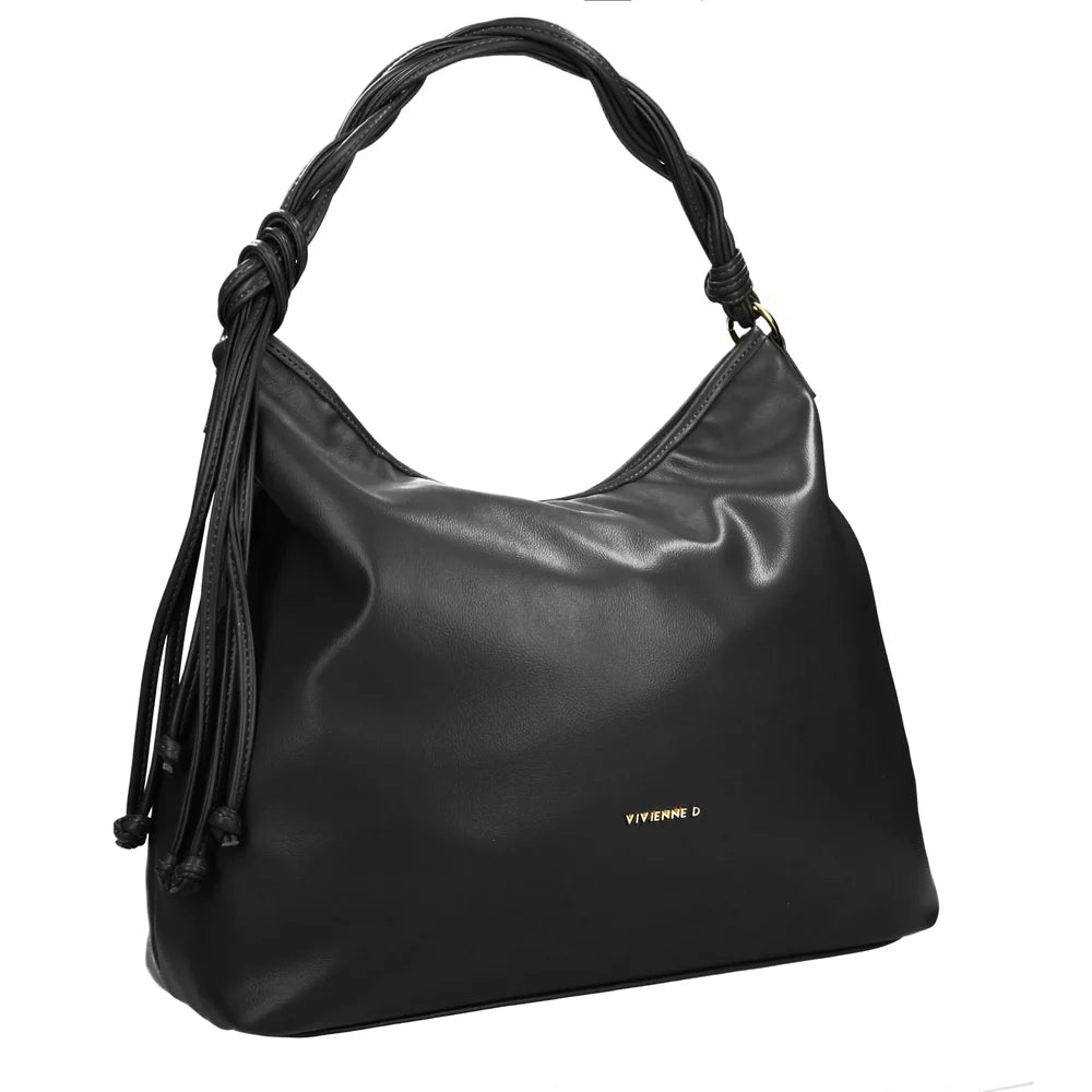 Vivienne D Borsa A Spalla Flora Romantic M Nero