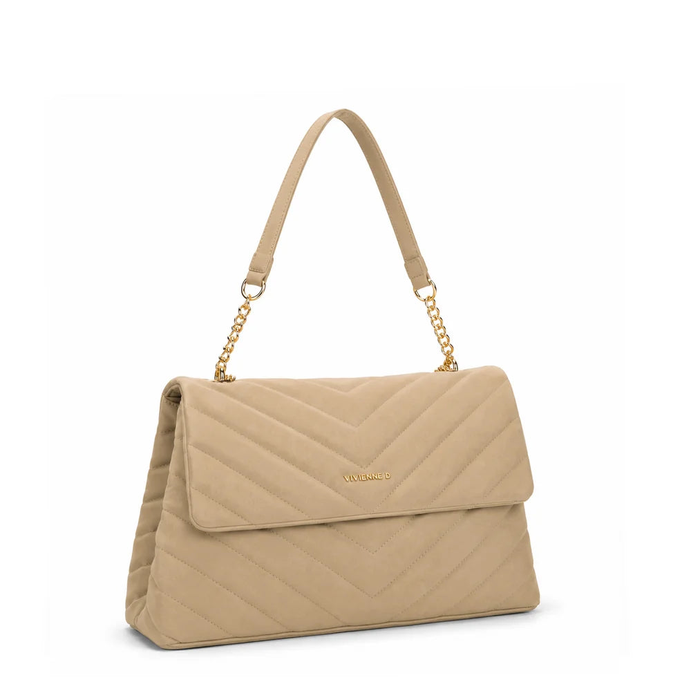 Vivienne D Borsa A Spalla Emily M Soft Beige