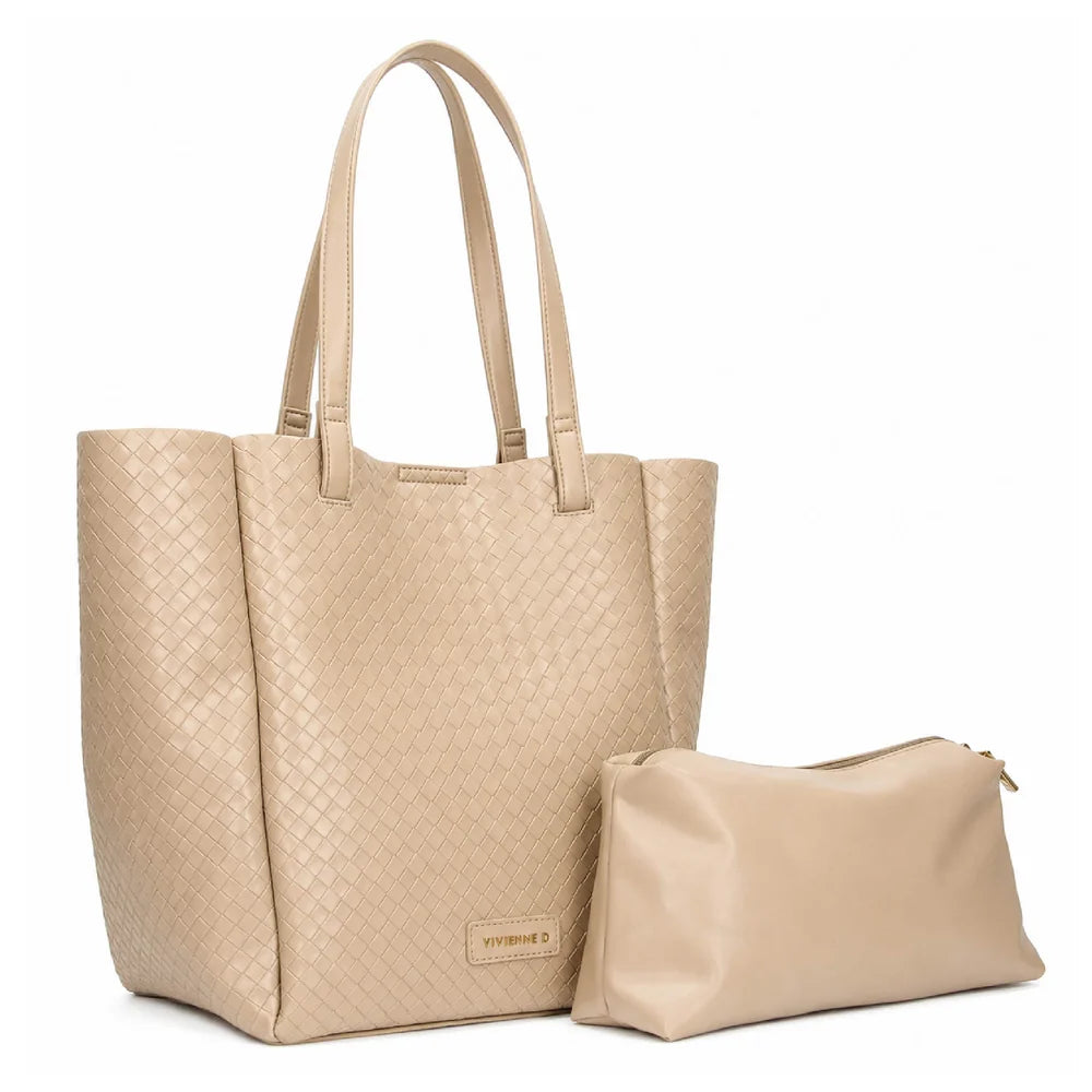 Vivienne D Shopper Dafne Twist Beige